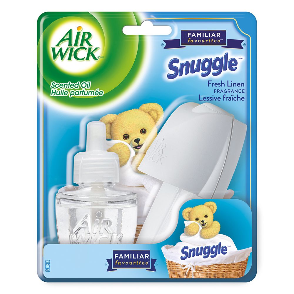 Snuggle® Fresh Linen Scented Oil Starter Kit Air Wick® Canada