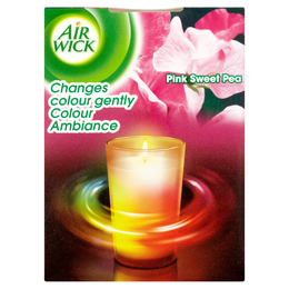 Air Wick® Colour Change Candle - Pink Sweet Pea 