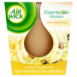 Air Wick® Essential Oil Infusion Candle - White Vanilla Bean