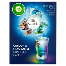 Air Wick® Colour Change Candle - Life Scents™ Turquoise Oasis